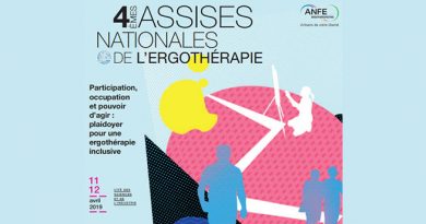 Affiche 4e assises Nationales de l'Ergothérapie 2019