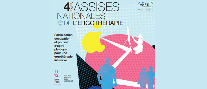 Affiche 4e assises Nationales de l'Ergothérapie 2019