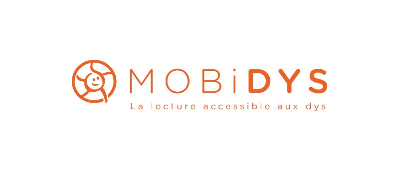 Logo Mobidys - La lecture accessible aux DYS