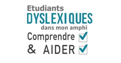 MOOC "Étudiants dyslexiques dans mon amphi" : comprendre et aider