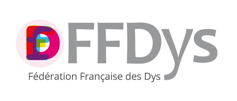 Logo de la FFDys (Fédération Française des Dys)