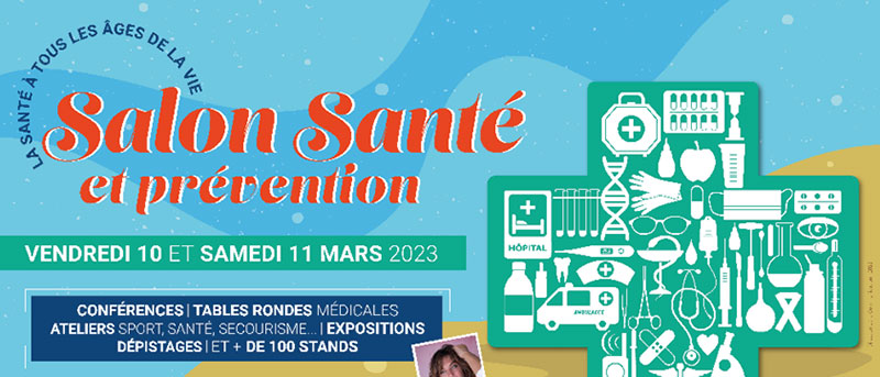 Lexidys participe au salon "Santé et Prévention" - 10 et 11 mars 2023 - Châteauroux