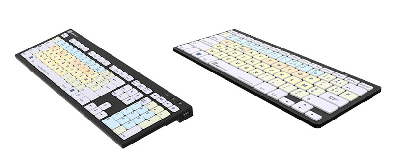 Claviers colorés pour dyslexiques LogicKeyboard