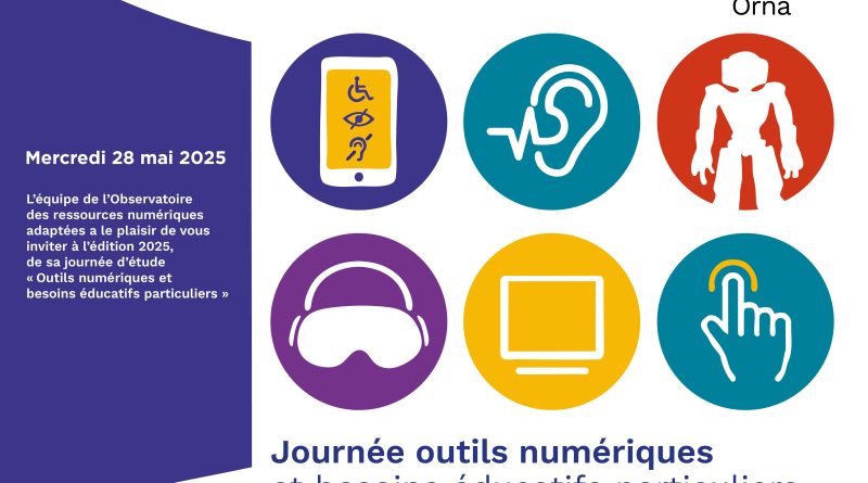 Journée « Outils numériques et besoins éducatifs particuliers » le 28 mai 2025 à l’INSEI
