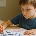 Carte mentale et dyslexie - Image générée par IA