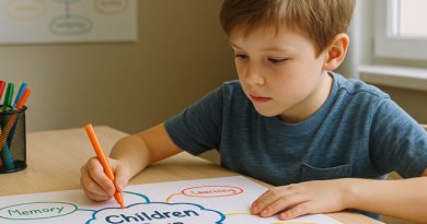 Carte mentale et dyslexie - Image générée par IA