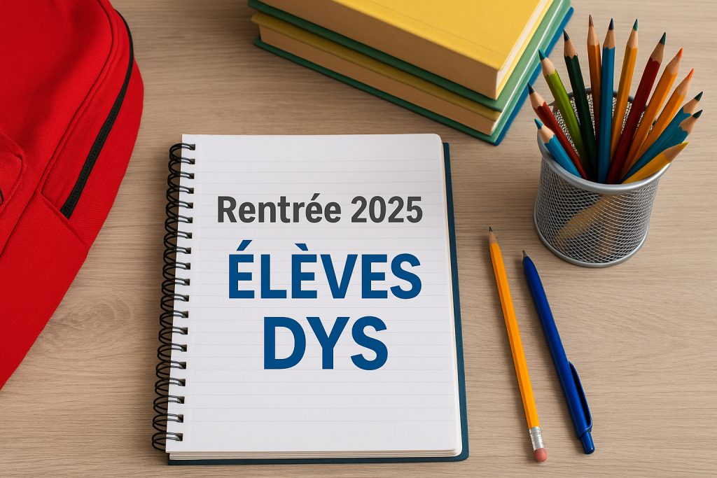 Rentrée 2025 : guide pratique pour accompagner les élèves DYS - Image générée par IA