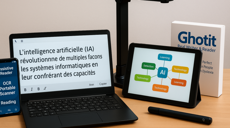 Les innovations technologiques pour les DYS - Image générée par IA
