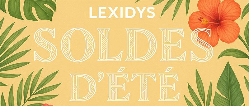 Soldes d'été 2025 Lexidys