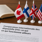 Comparaison internationale des dispositifs DYS : ce qui fonctionne ailleurs - Image générée par IA