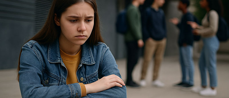 Dyslexie et impacts psycho-sociaux - Image générée par IA