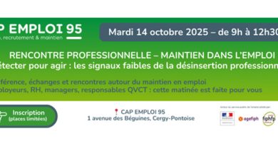 rencontre maintien dans l'emploi organisée par le Cap Emploi 95