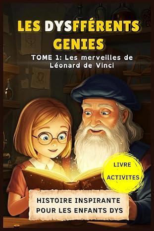 Les Dysfférents Génies - Tome 1 : Les Merveilles de Léonard De Vinci : Magnifique histoire inspirante pour enfants dyslexiques / Livre spécial Dys