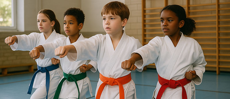 Développer la confiance et l'autonomie chez les DYS par le sport et les activités - Image générée par IA