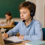 Dictée vocale pour accompagner les élèves DYS - Image générée par IA