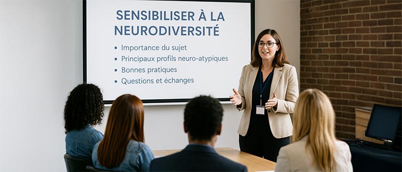 Sensibilisation aux troubles DYD - Image générée par IA