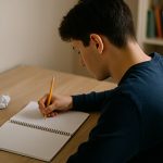 Dysgraphie, TDAH et haut potentiel : quand la surefficience intellectuelle masque les troubles DYS Dysgraphie, TDAH et haut potentiel : quand la surefficience intellectuelle masque les troubles DYS - Image générée par IA