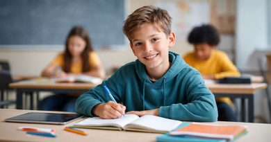 Élève dyslexique - Image créée par IA