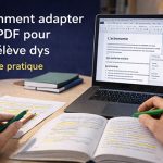 Adapter un document pour un élève dyslexique
