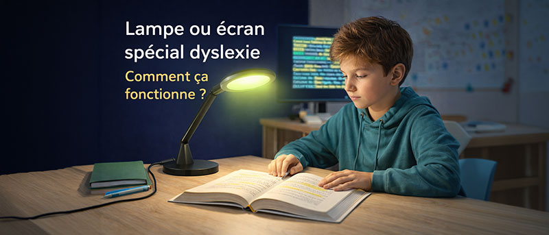 Lampes et écrans pour DYS