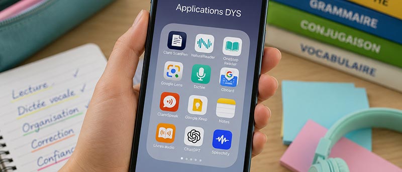 Applications utiles pour DYS