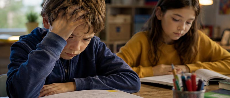 Enfants DYS en difficulté