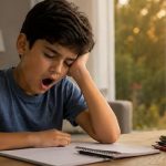 Un enfant DYS fatigué par sa journée