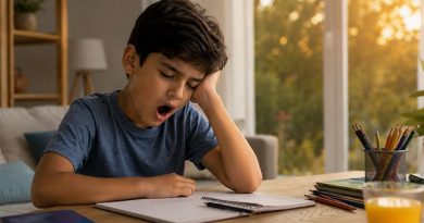 Un enfant DYS fatigué par sa journée